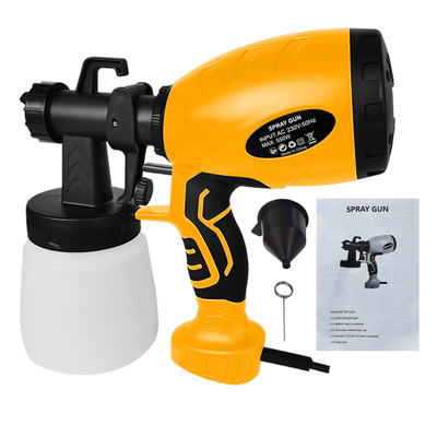 Electric Portable Paint Spray Gun 500w Pot Capacity 800ml Hold Sprayer Machine Nozzle 2.5mm