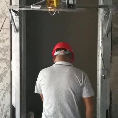 Fast moving automatic plastering machine for inner wall and outside wall